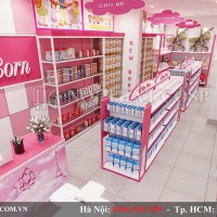 Thiết kế shop mẹ và bé Newborn - anh Tài